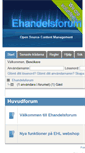 Mobile Screenshot of ehandelsforum.com